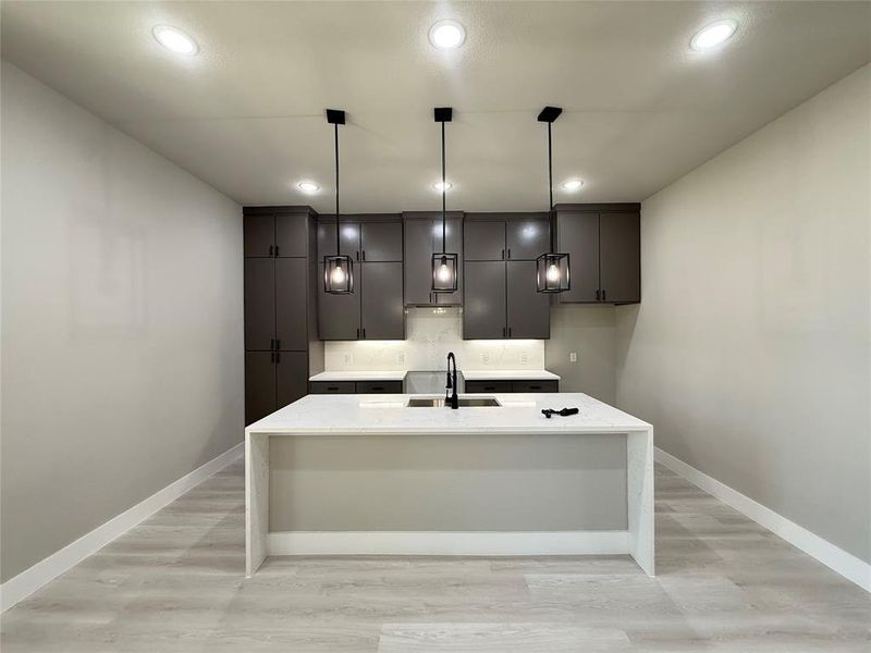 Furnished interior view inside a new home in , Dallas (Image 11).