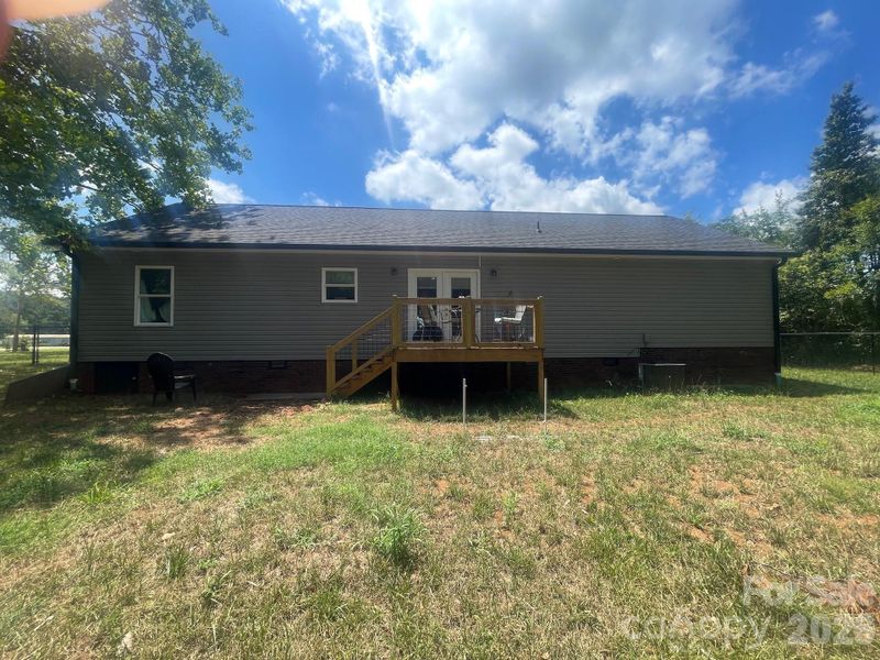 Exterior details and patio area of a home in , Lawndale (Image 2). Exterior details and patio area of a home in , Lawndale (Image 2).