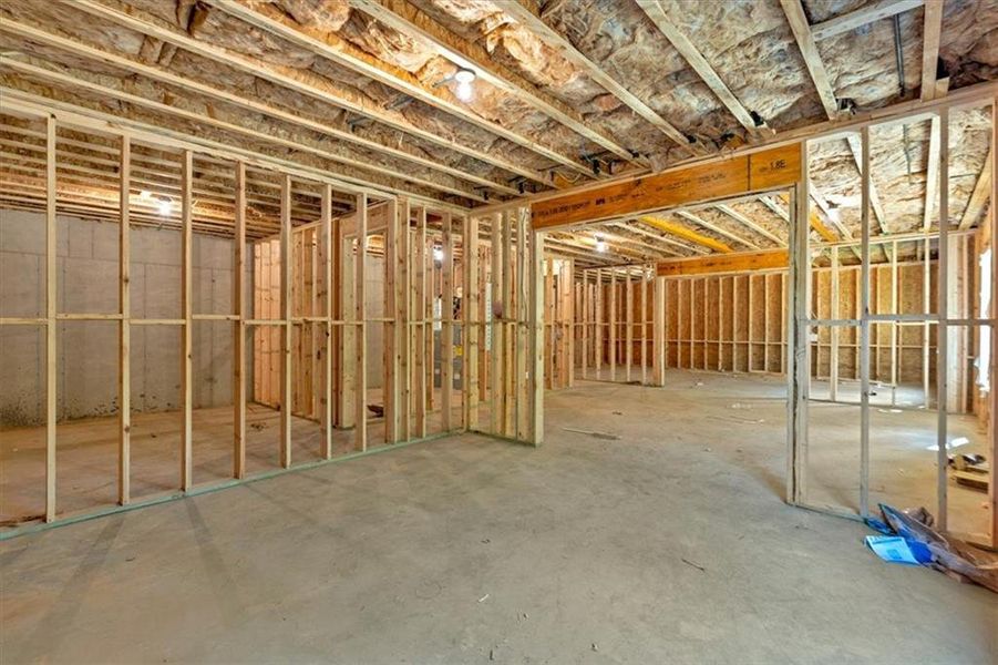 In-progress construction of a new home in , Rome, GA (Image 36).