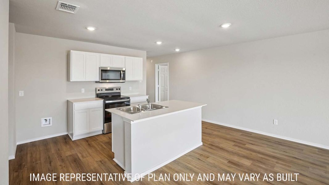Furnished interior view inside a new home in Eastern Wells, Jarrell (Image 7).