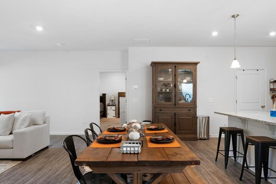 Furnished interior view inside a new home in Sycamore Crest, Calhoun (Image 14).