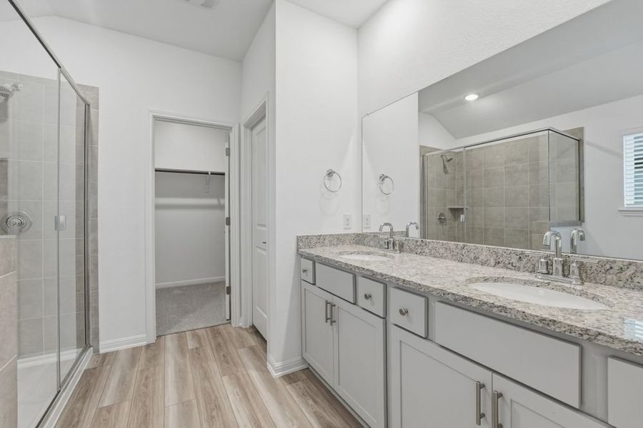 Furnished interior view inside a new home in Emory Crossing, Hutto (Image 6).