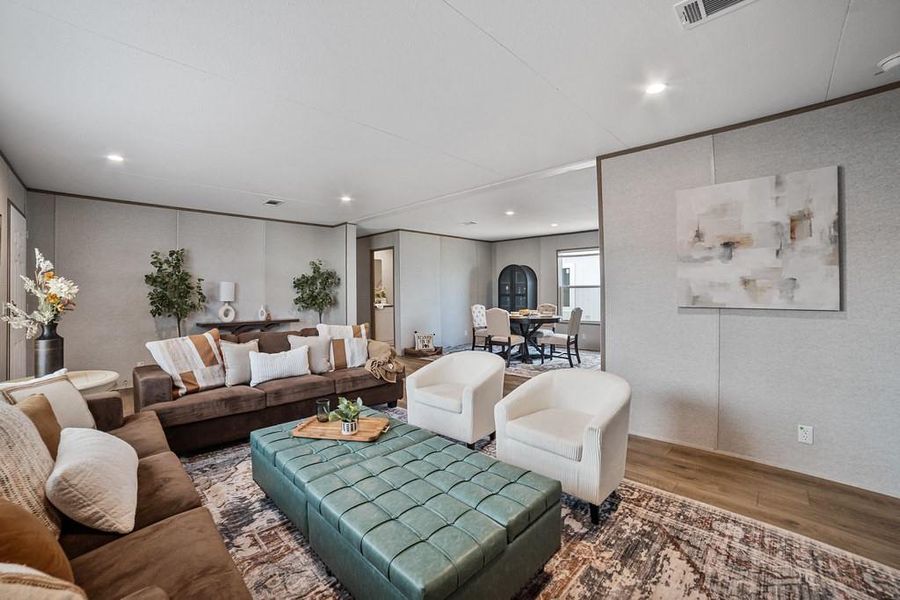 Furnished interior view inside a new home in , Poolville (Image 3).