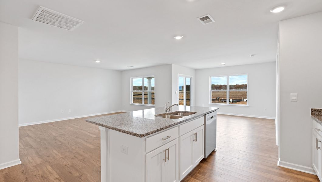 Representative furnished interior of a home built from the ARIA by D.R. Horton in Gibson Grove, Laurens (Image 7).