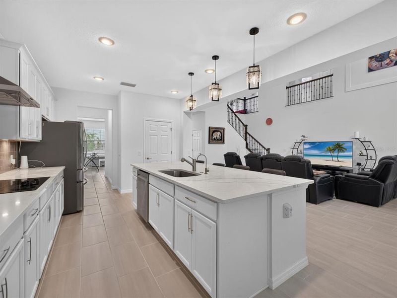 Furnished interior view inside a new home in Storey Creek, Kissimmee (Image 6).