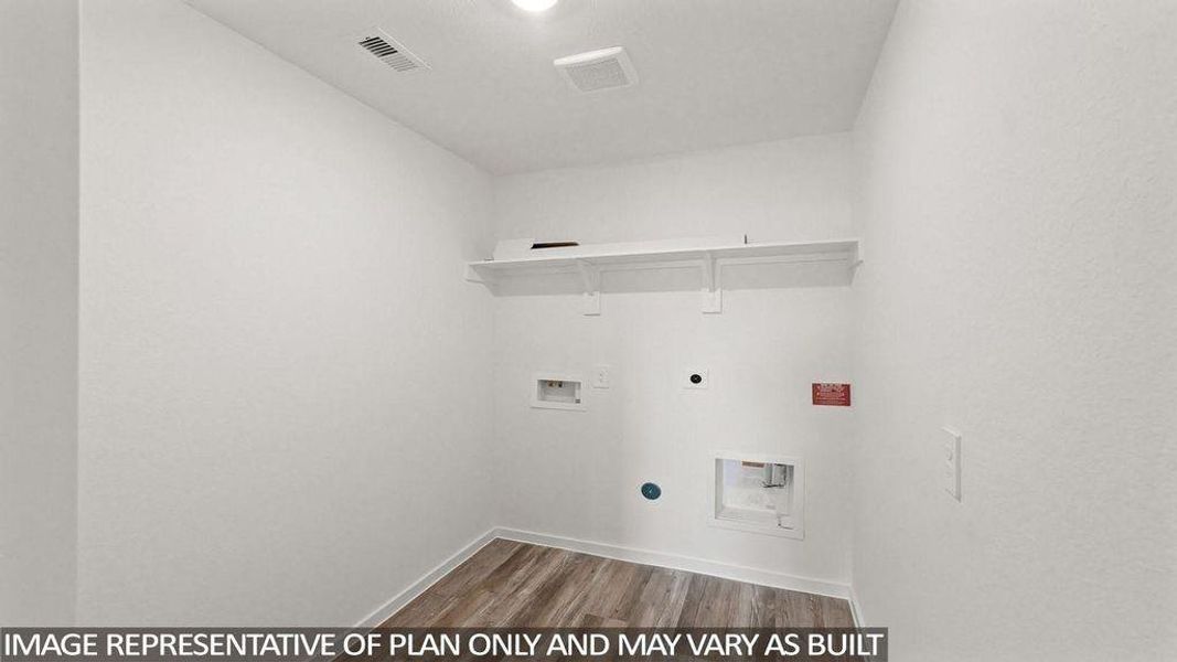 Spacious, unfurnished interior of a new home in New Waverly Station, New Waverly (Image 13).