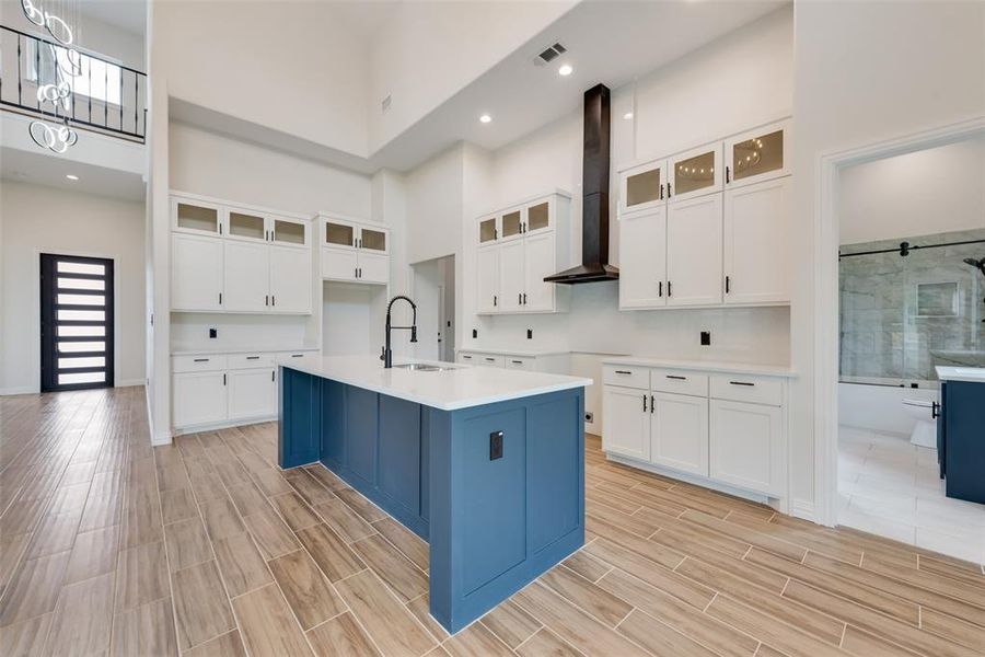 Furnished interior view inside a new home in , Waxahachie (Image 11).