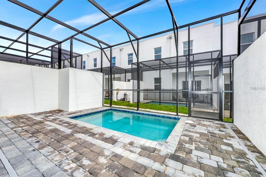 Exterior details and patio area of a home in , Davenport (Image 2). Exterior details and patio area of a home in , Davenport (Image 2).