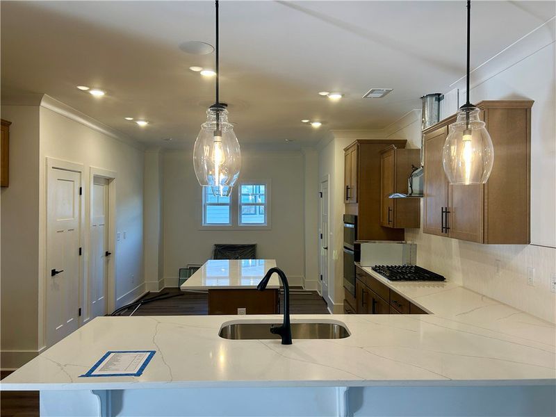 Furnished interior view inside a new home in Edwards Ridge, Central (Image 7).
