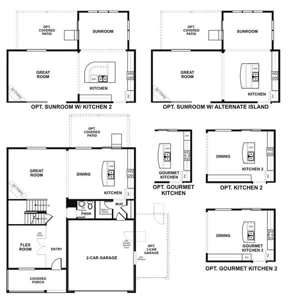 2D floor plan layout of this home in Prairie Song, Windsor, CO (Image 3).