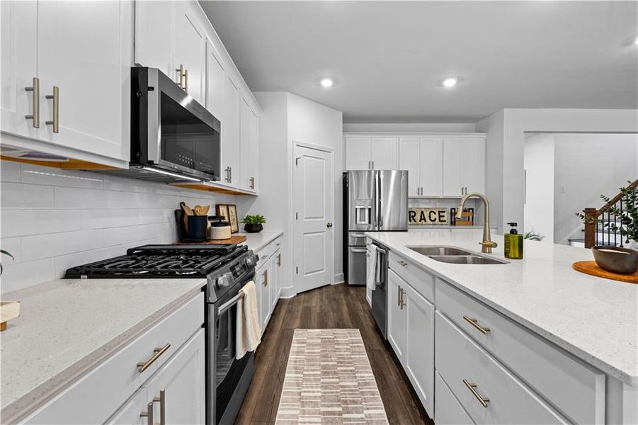 Furnished interior view inside a new home in Candleberry Place, Sharpsburg (Image 43).