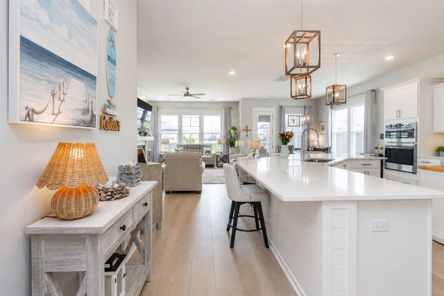 Furnished interior view inside a new home in Carnes Crossroads, Summerville (Image 10).