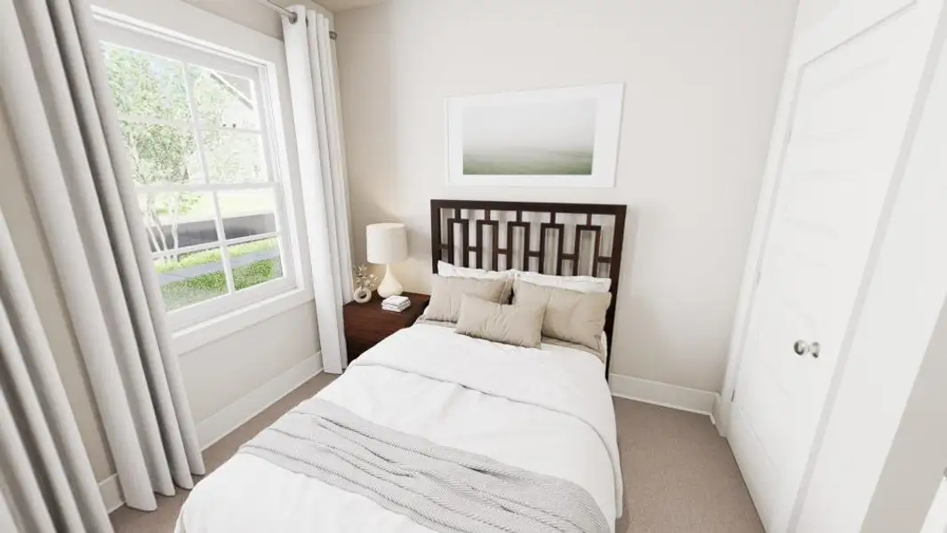 Furnished interior view inside a new home in McConnell Ridge, McLeansville (Image 9).