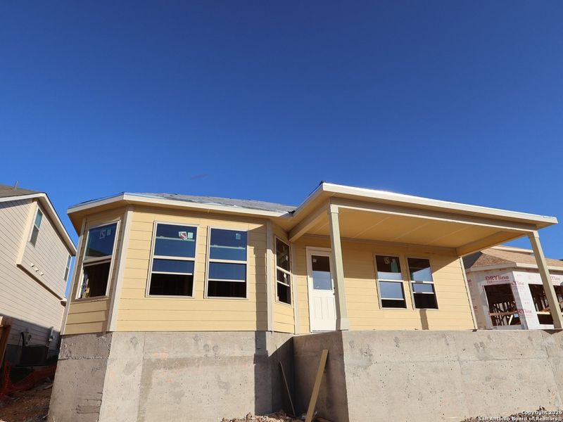 In-progress construction of a new home in Mesquite Ridge, San Antonio, TX (Image 29).