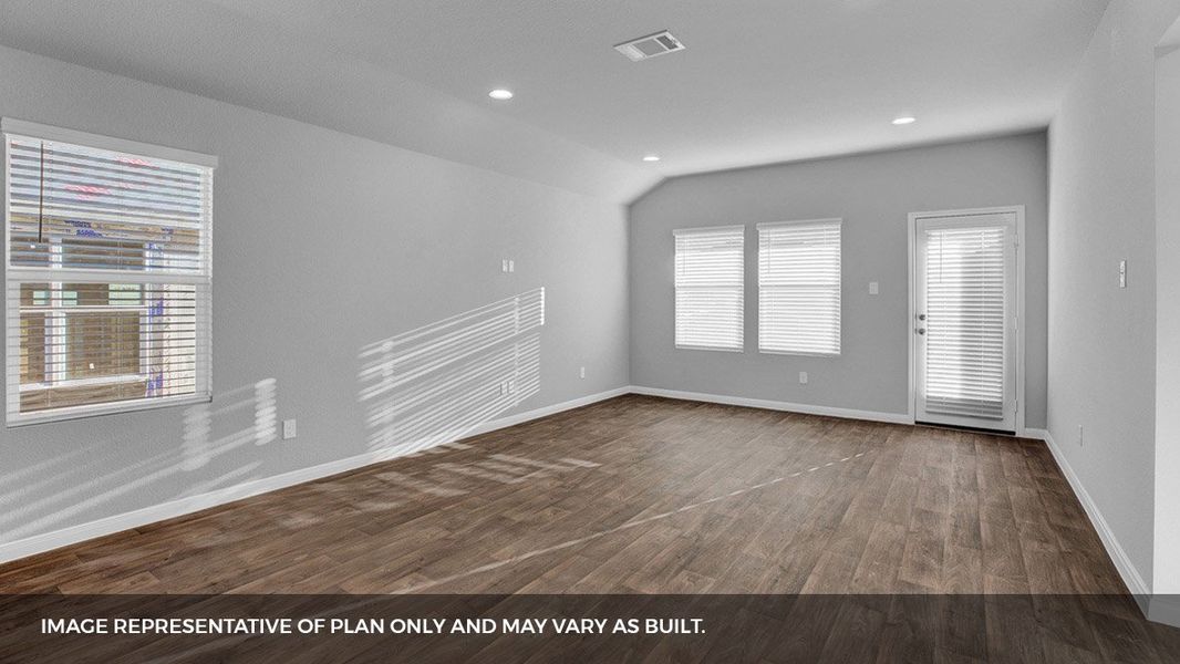 Spacious, unfurnished interior of a new home in Southgrove, Kyle (Image 9).