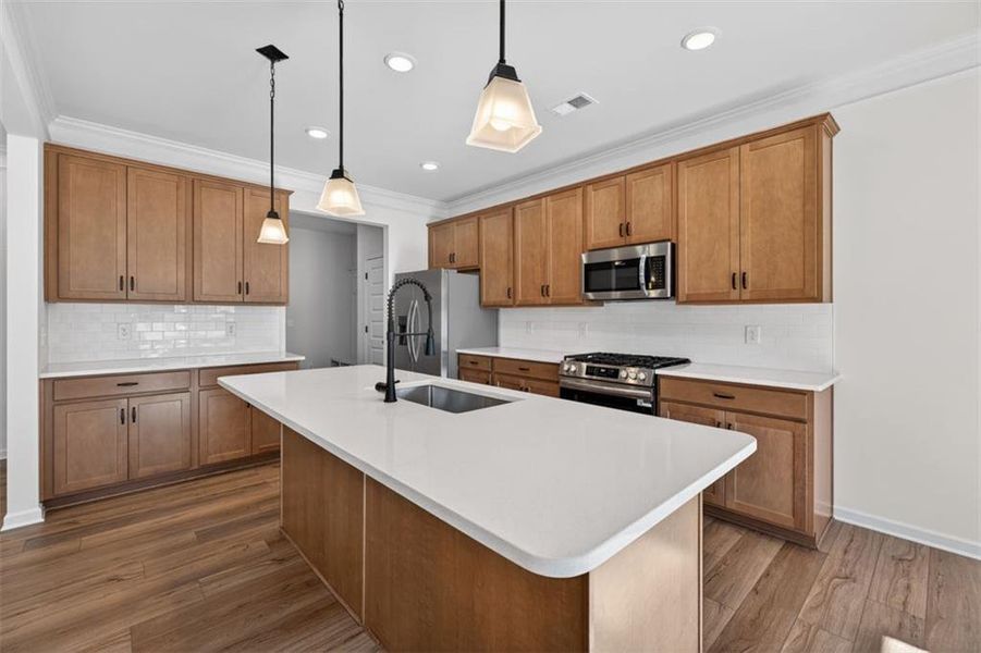 Furnished interior view inside a new home in Jones Ridge, Dallas (Image 9).