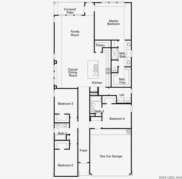 2D floor plan layout of this home in Stillwater Ranch, San Antonio, TX (Image 2). 2D floor plan layout of this home in Stillwater Ranch, San Antonio, TX (Image 2).