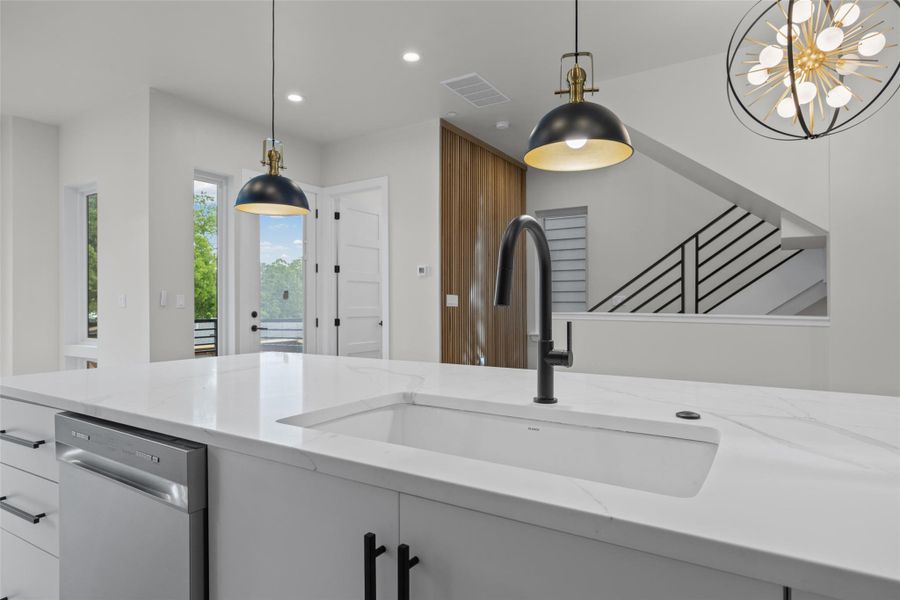 Close-up of interior finishes inside a home in , Austin (Image 11). Close-up of interior finishes inside a home in , Austin (Image 11).