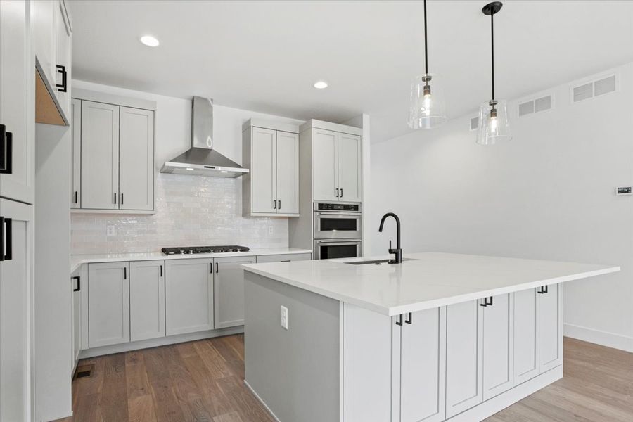 Furnished interior view inside a new home in West Grange, Longmont (Image 6).