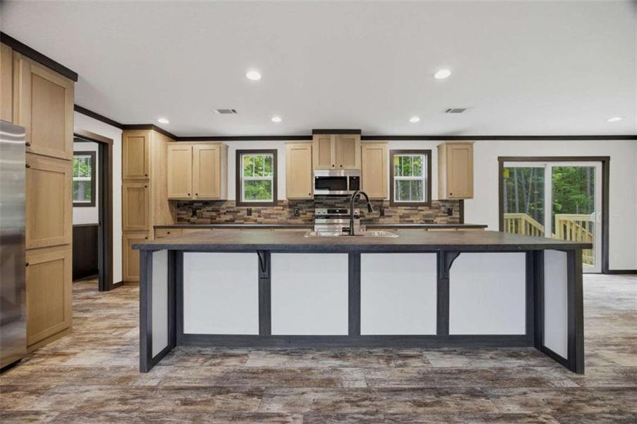Furnished interior view inside a new home in , Eatonton (Image 12).