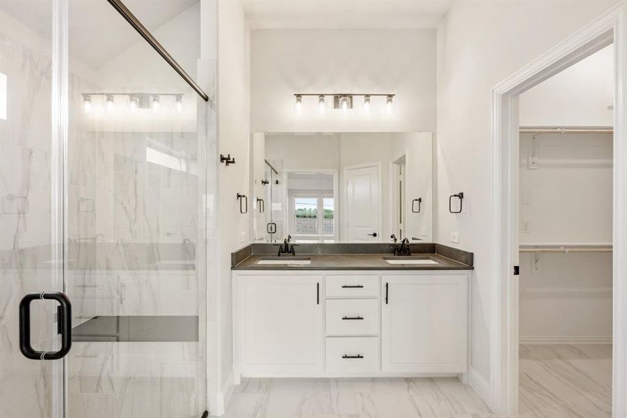 Furnished interior view inside a new home in Devonshire, Forney (Image 10).
