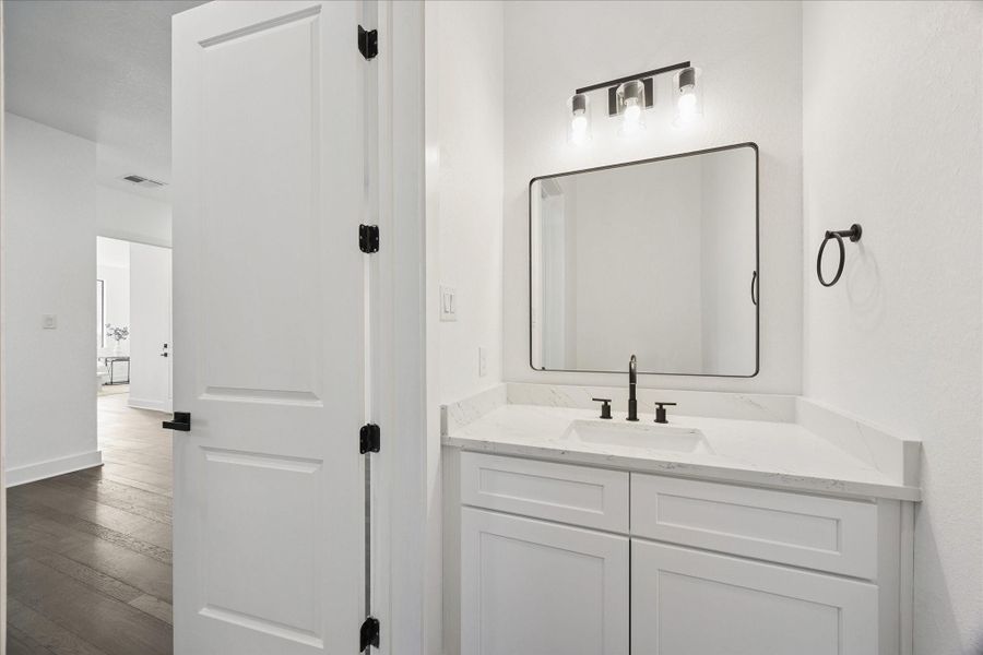 Furnished interior view inside a new home in , Houston (Image 29).