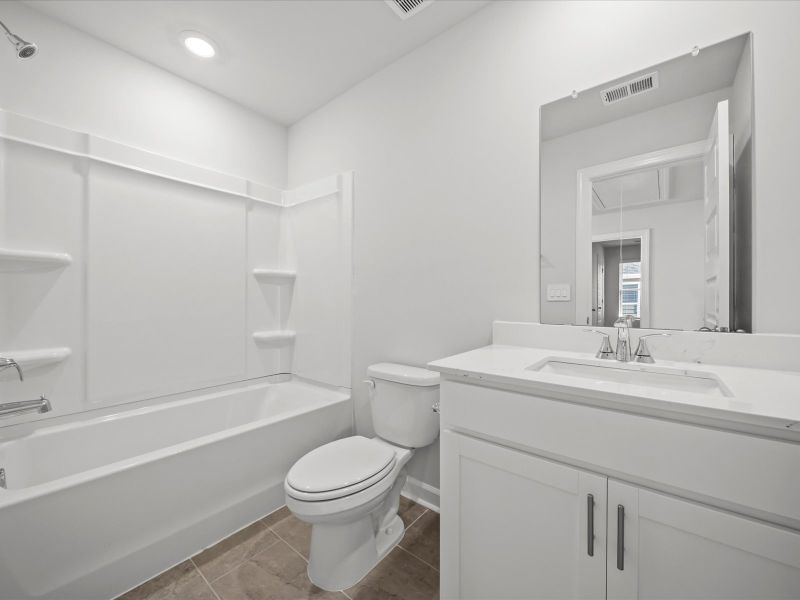 Furnished interior view inside a new home in Cedar Shoals – Heritage Collection, Piedmont (Image 9).