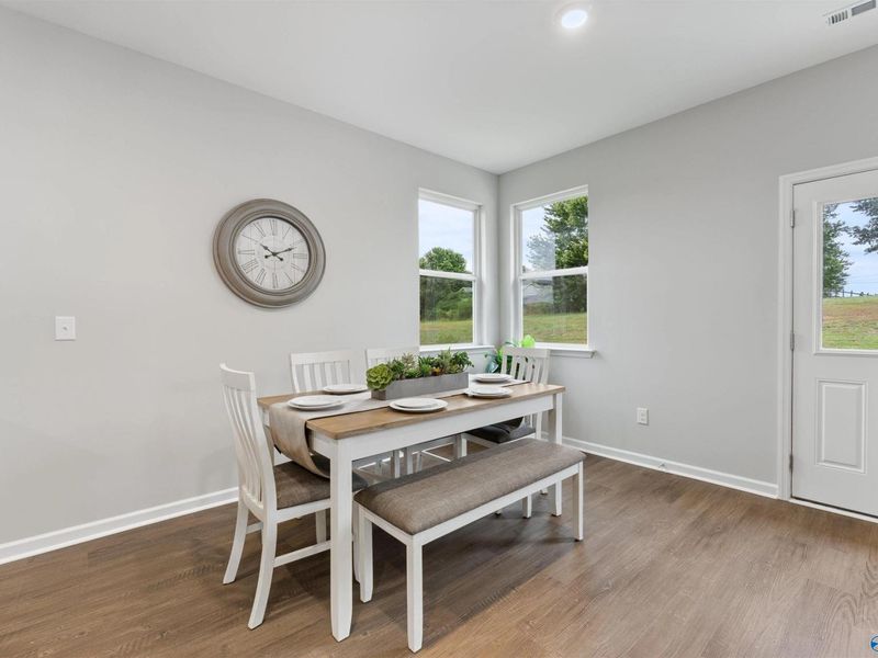 Furnished interior view inside a new home in Bailey Park, Fayetteville (Image 11).