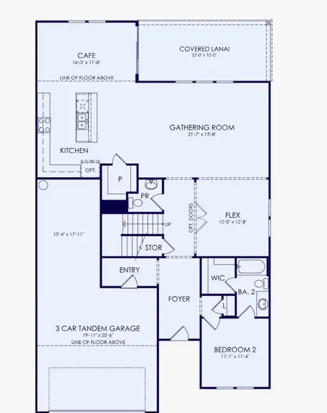 2D floor plan layout of this home in Linden Grove, Powder Springs, GA (Image 2). 2D floor plan layout of this home in Linden Grove, Powder Springs, GA (Image 2).