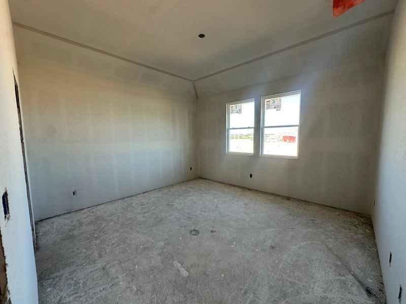 In-progress construction of a new home in La Cima, San Marcos, TX (Image 8).