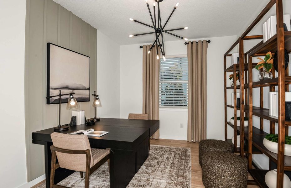 Furnished interior view inside a new home in Spencer Glen, Riverview (Image 24).