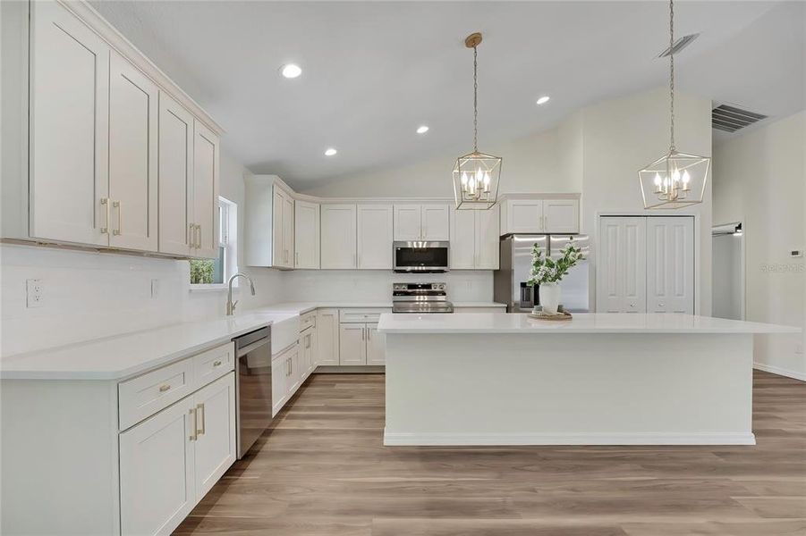 Furnished interior view inside a new home in , Crystal River (Image 8).