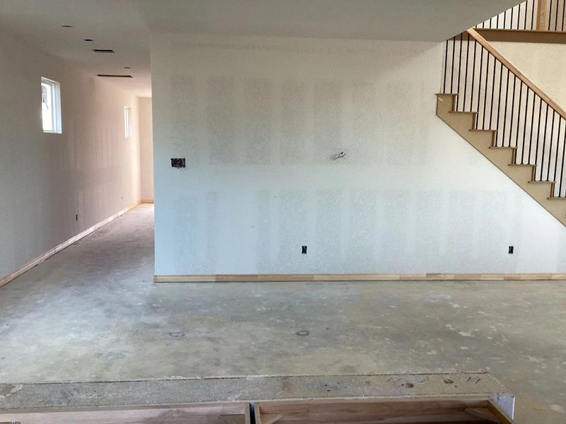 In-progress construction of a new home in Lariat, Liberty Hill, TX (Image 9).