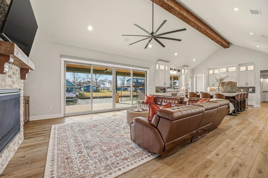 Furnished interior view inside a new home in , Granbury (Image 31).
