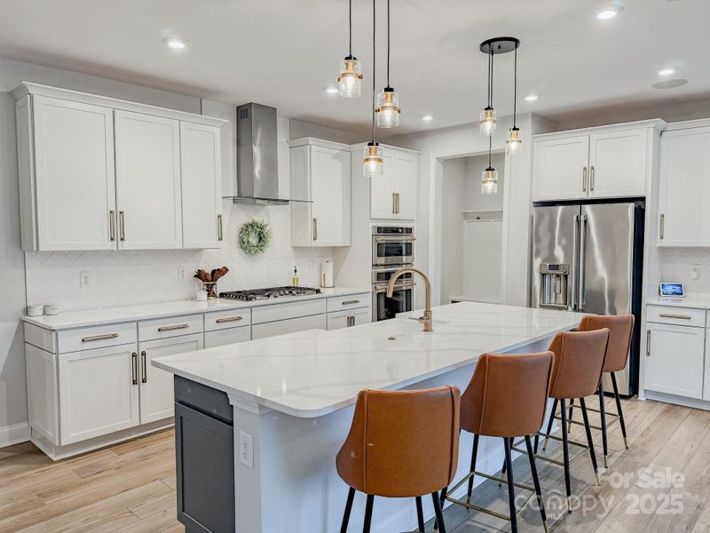 Furnished interior view inside a new home in , Mooresville (Image 11).