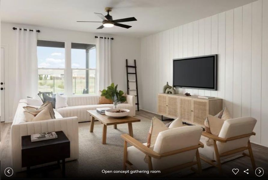 Interior photos- Photo of Pulte model home with same floor plan, not of actual home listed.