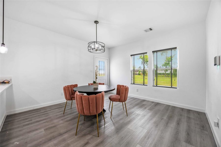 Furnished interior view inside a new home in , Houston (Image 15).