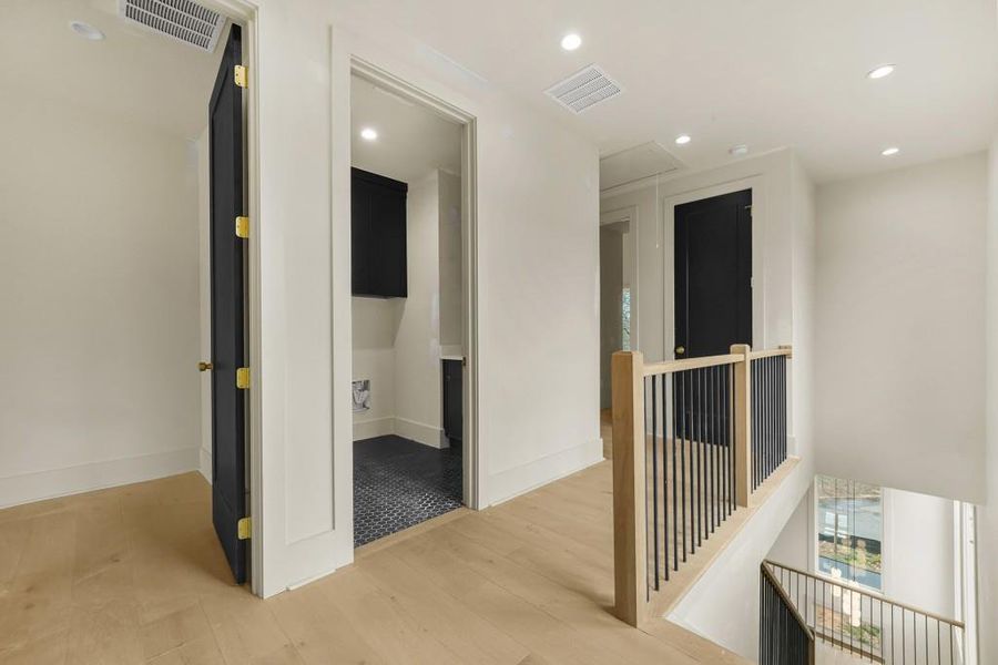 Furnished interior view inside a new home in , Atlanta (Image 8). Furnished interior view inside a new home in , Atlanta (Image 8).