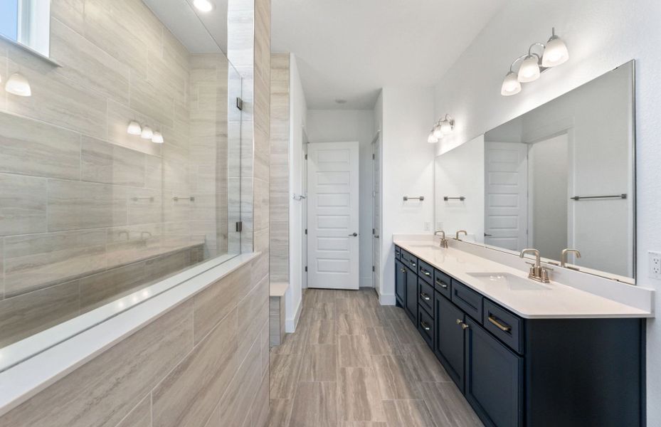 Furnished interior view inside a new home in Sun City Texas, Georgetown (Image 7).