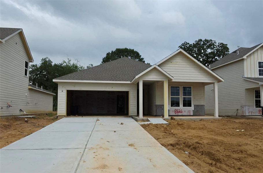 In-progress construction of a new home in Fulshear Junction, Fulshear, TX (Image 4).