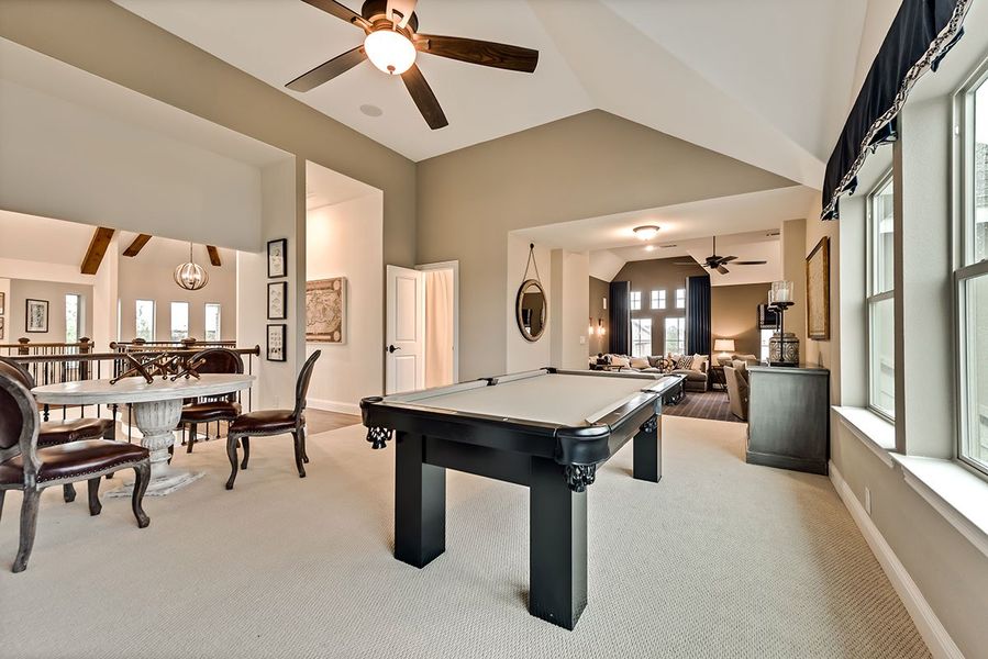 Representative furnished interior of a home built from the Miramonte by Grand Homes in Grand Oaks, Celina (Image 25).