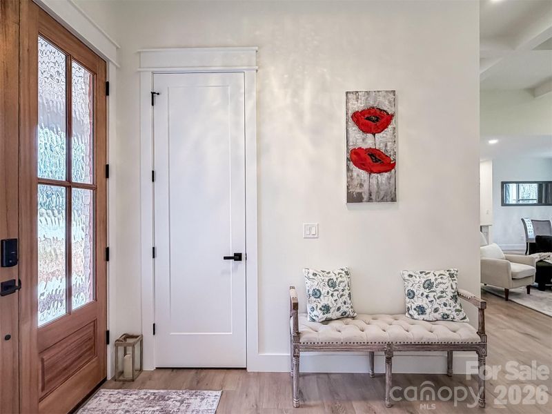 Furnished interior view inside a new home in , Newton (Image 19).