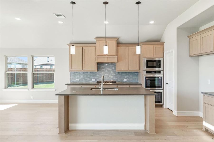 Furnished interior view inside a new home in The Oaks, Red Oak (Image 9).