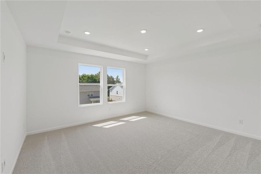 Spacious, unfurnished interior of a new home in Windance Lake, Loganville (Image 32).