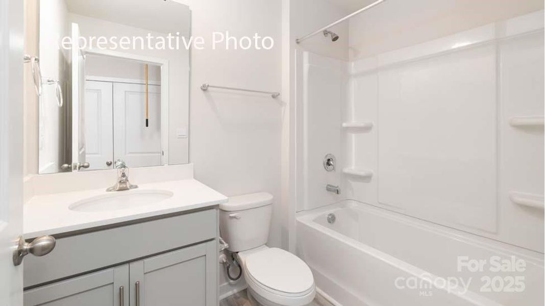Furnished interior view inside a new home in Clark Creek Landing, Lincolnton (Image 3).