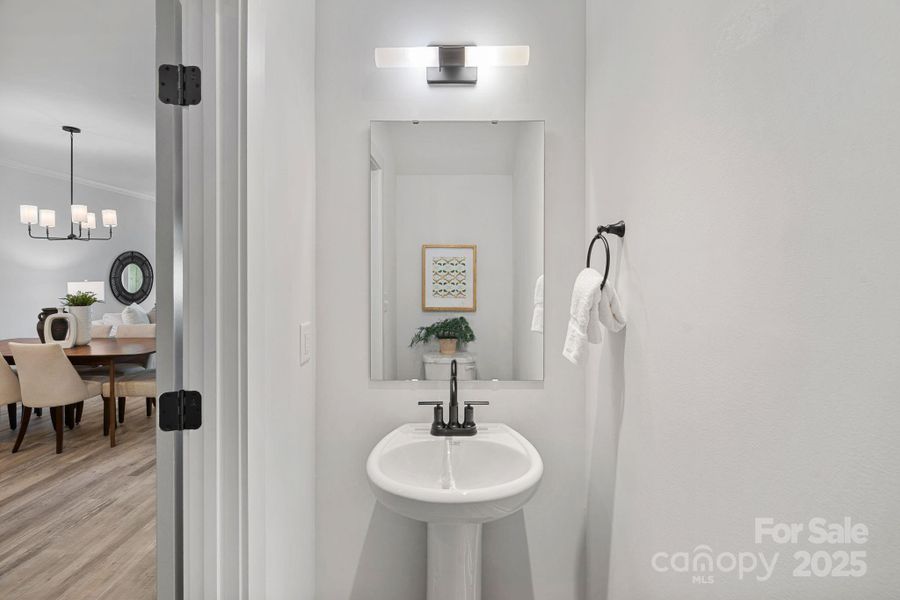 Furnished interior view inside a new home in , Charlotte (Image 15).