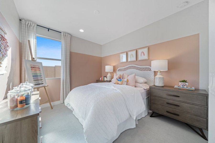 Furnished interior view inside a new home in Estrella, Goodyear (Image 13).