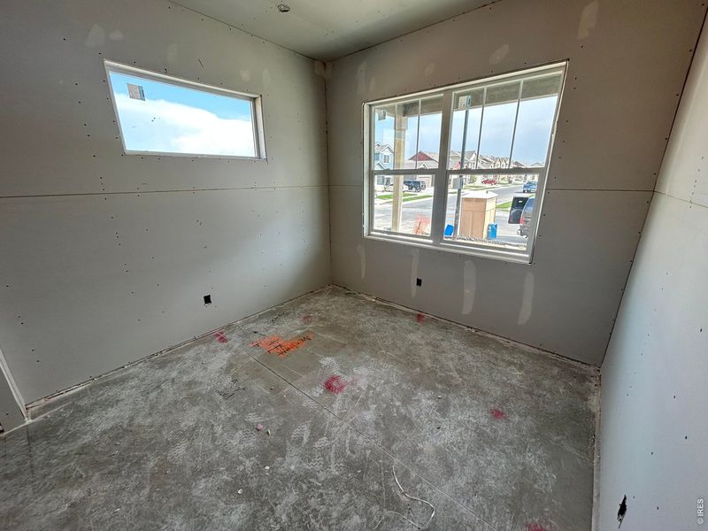 In-progress construction of a new home in Union Colony West, Greeley, CO (Image 27).