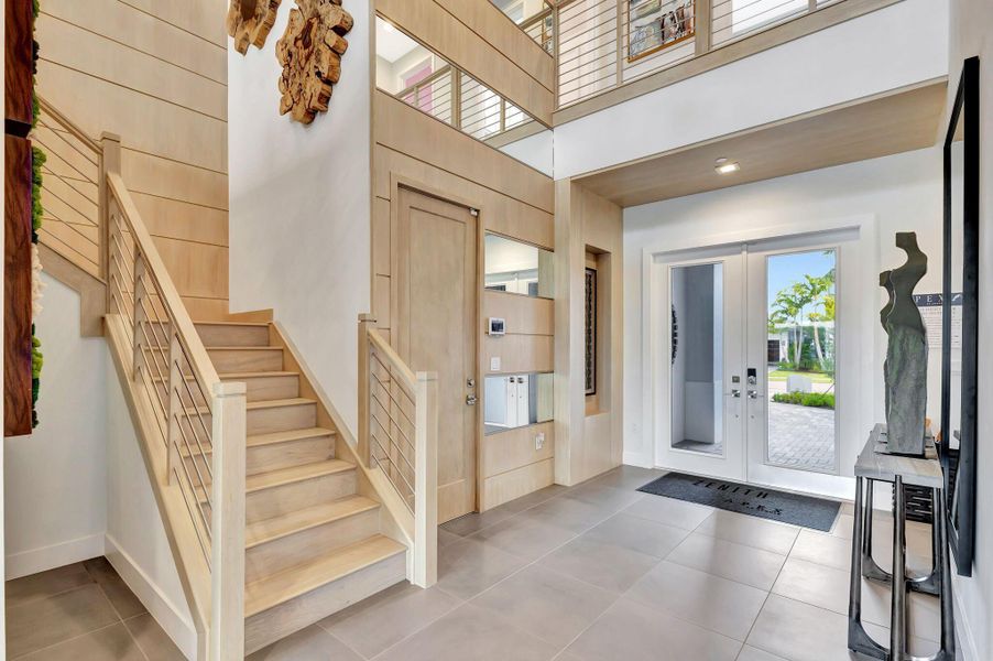 Furnished interior view inside a new home in Apex at Avenir, Palm Beach Gardens (Image 36).