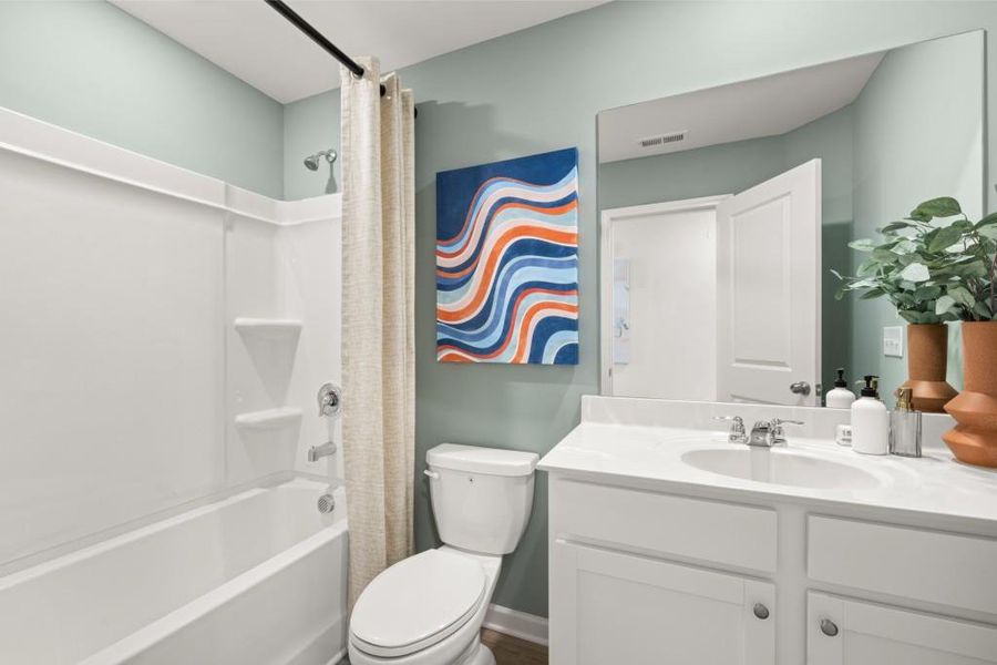 Furnished interior view inside a new home in , Doraville (Image 29).